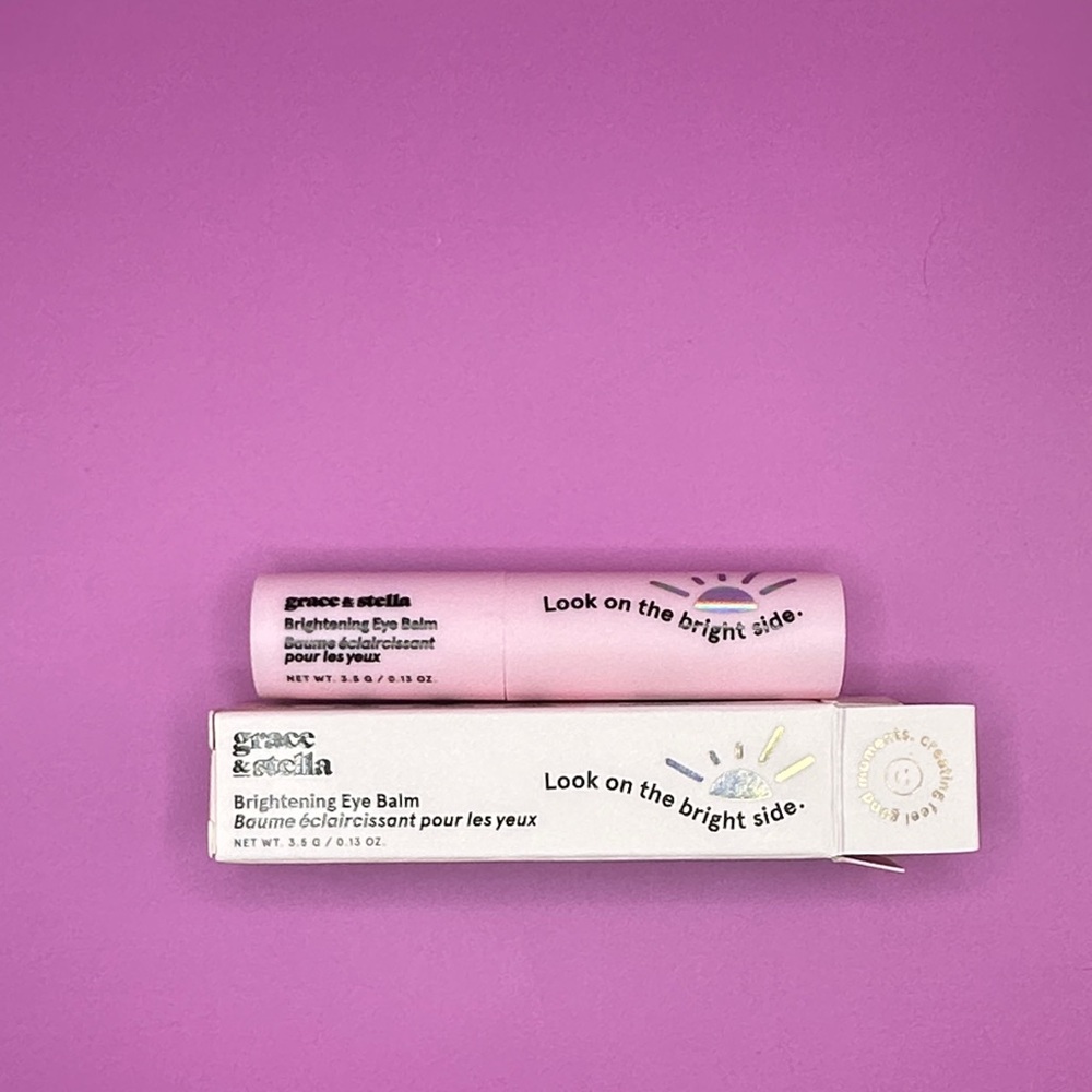grace & stella Brightening Eye Balm — Pink